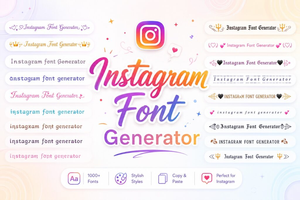 Instagram Font Generator