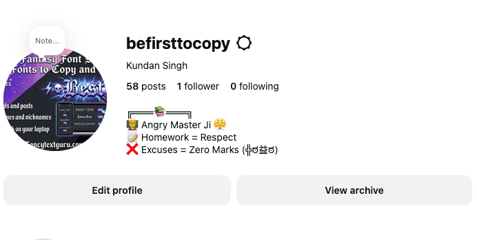 Instagram Bio for Angry Master Ji Copy and paste